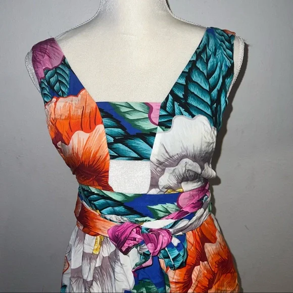 Mara Hoffman Colorful Floral Jumpsuit - Picture 5 of 9